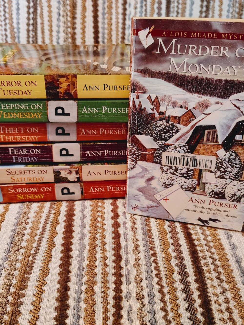 Lois Meade Mystery Series Lot Of 7 Days Of The Week PB Books Ann Purser